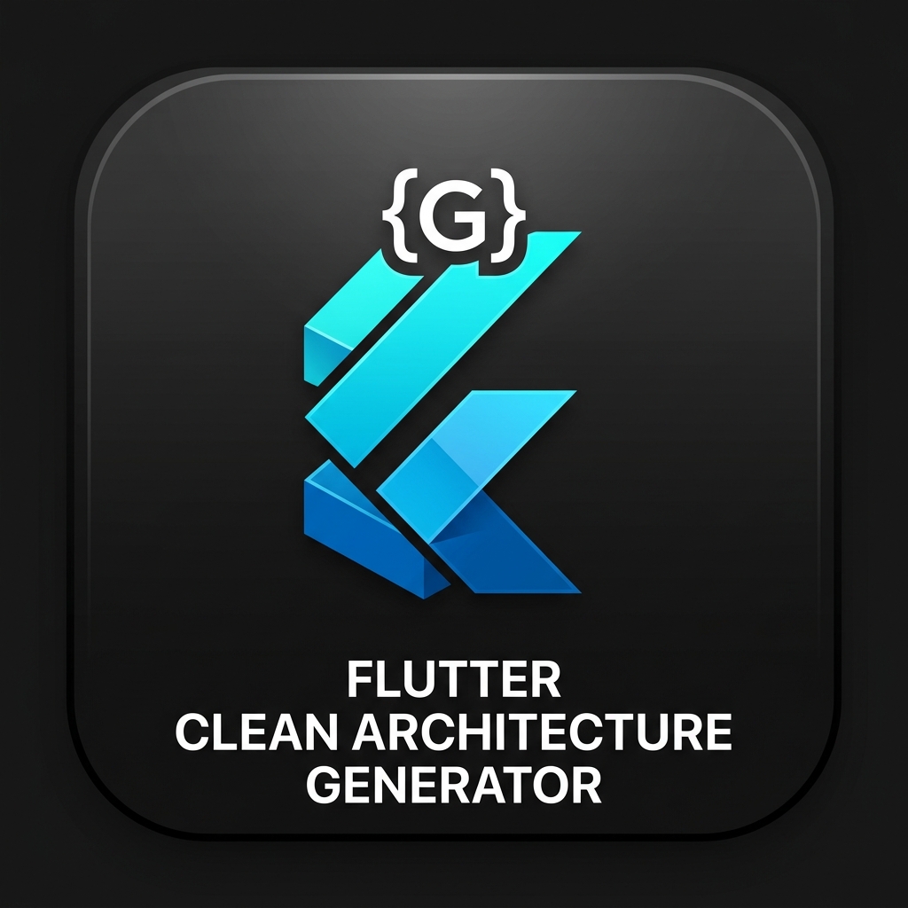 Flutter Clean Code & BLoC Generator